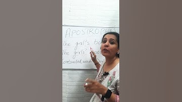 Apostrophe |  correct Usage