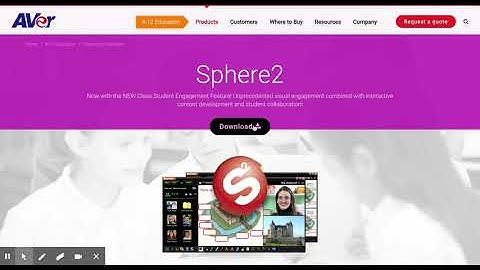 Sphere2 software for AVerUSA Document Camera