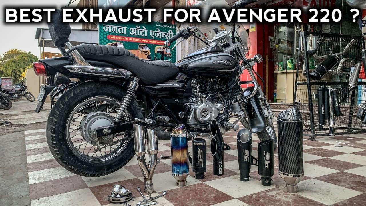 exhaust for avenger 220