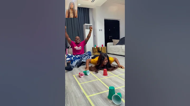 Nollywood Besties, Timini Egbuson & Bimbo Ademoye link up for an exciting game. They look so cute