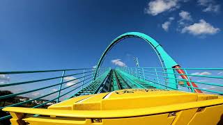 Kumba Ride 4K POV Roller Coaster Experience at Bush Gardens - Tampa Bay, FL