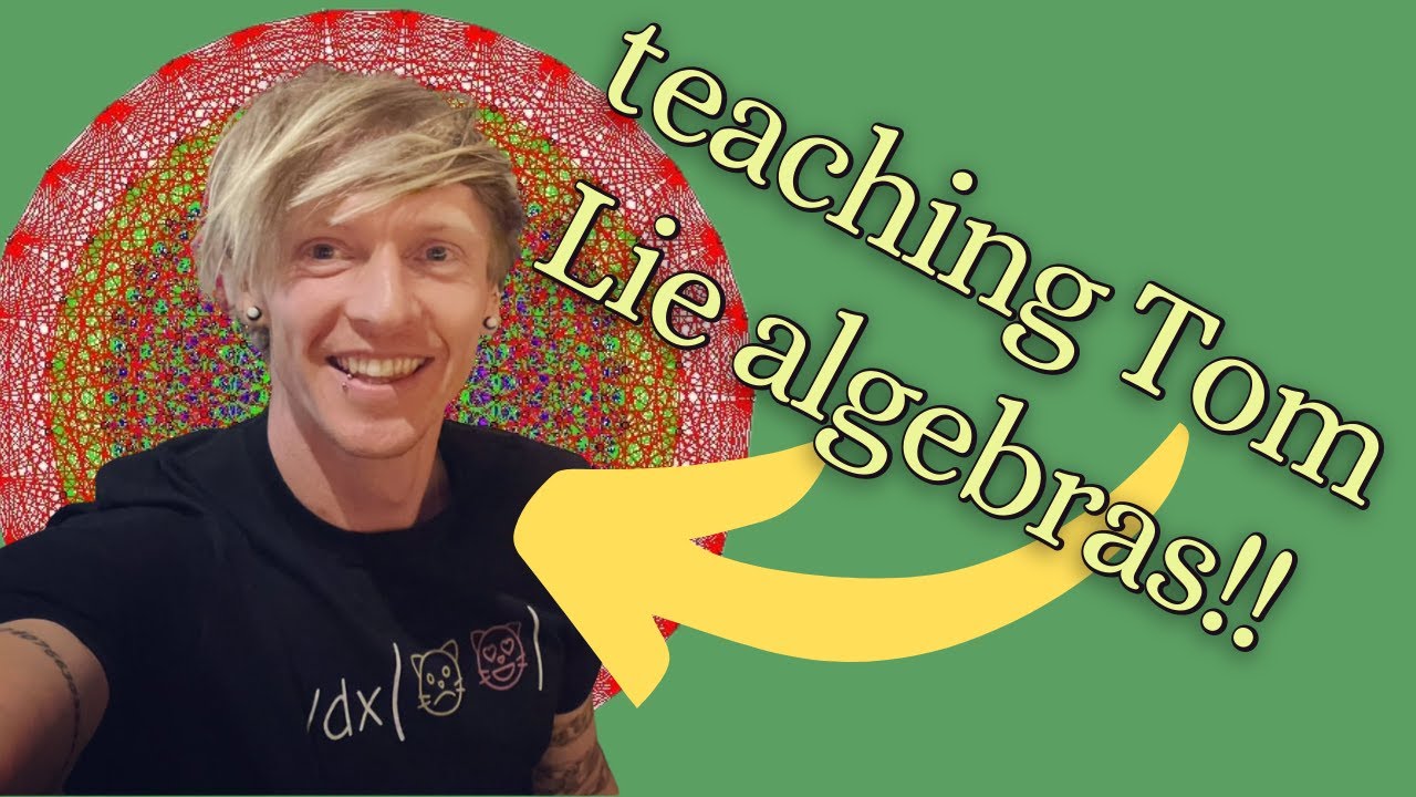 Tom Rocks Math Josephine Lie algebras with @TomRocksMaths - YouTube