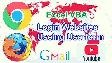 Excel vba website login part-1