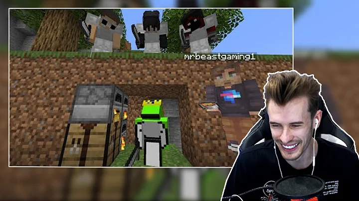 Заквиель смотрит Dream | Minecraft Speedrunner VS $1,000,000 MrBeast Challenge #mineshield3