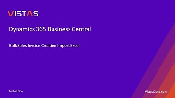 How to Bulk Create Sales Invoices in Dynamics 365 Business Central Using Excel Import