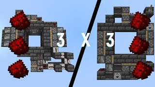 Как сделать дверь 3x3 в стене и в полу в Minecraft 1.19.2