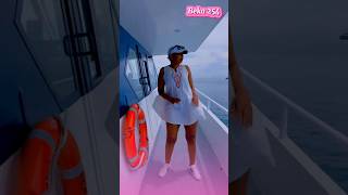 Karen Nyamu Dress Blown By Wind In Diana Beach