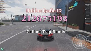 Caillou Trap Remix Roblox Id Roblox Radio Code Roblox Music Code Youtube - caillou roblox id remix