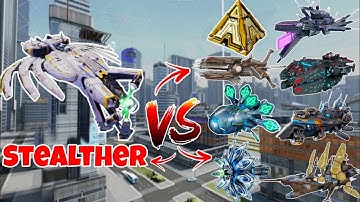 🔥New Stealther Mothership Vs All Motherships Comparison Face-off - war robots - ArpitWR