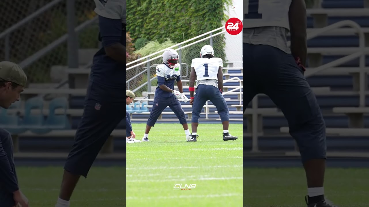 WATCH: A.J. Brown getting some 1-on-1 work in with Kyle Williams at Patriots practice today 🔥