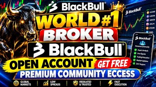 WORLD #1 BROKER | BLACKBULL | OPEN ACCOUNT GET FREE PREMIUM COMMUNITY SERVICES | #1BROKER #BLACKBULL