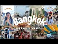 7 days bangkok vlog  chatuchak  jodd fairs  train market  shopping  travel guide