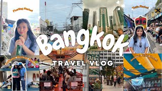 7 Days Bangkok Vlog | Chatuchak , Jodd Fairs , Train Market | Shopping & Travel Guide