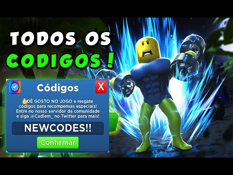 Roblox - Muscle Legends - Lista de códigos e como resgatá-los