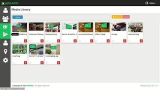jiBoard :- Digital Signage Admin Panel Demo screenshot 3