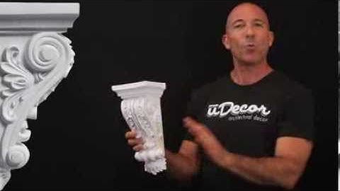 CB-1055 Polyurethane Corbel by uDecor