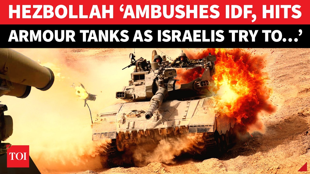 Hezbollah’s SURPRISE Attack On Israeli Troops; Decimate IDF Tanks; ‘Forced To Retreat…’ | Watch