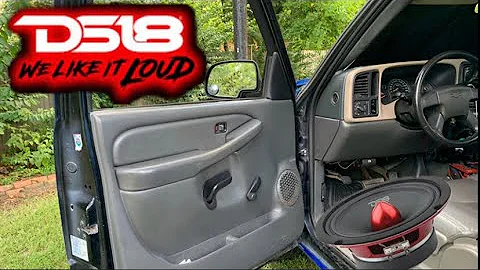 INSTALLING NEW DS18 IN THE SILVERADO!!! (SUPER LOUD‼️)