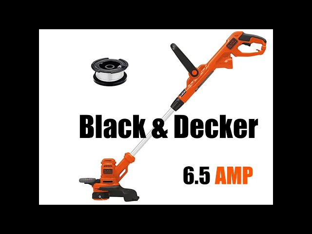  BLACK+DECKER Electric Trimmer/Edger, Corded, 3.5 amp