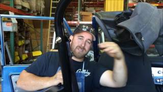 TOMS OFFROAD Tech Time Episode 6 3 Point Shoulder Belt Installation