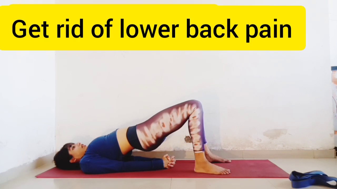 Yoga for Lower Back pain (cure sciatica pain) 3 major exercises. - YouTube