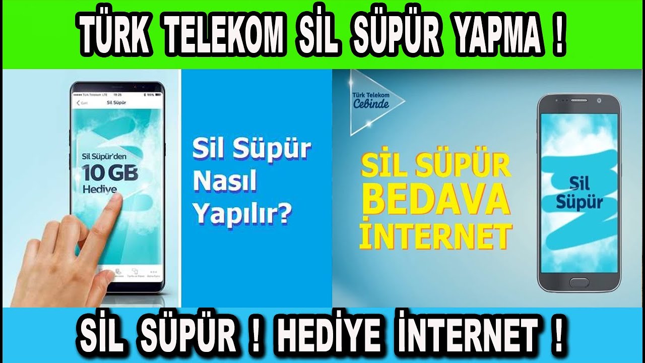 Türk Telekom Sil Süpür Nasıl Yapılır ⭐ 2023 Sil Süpür Yapma - YouTube