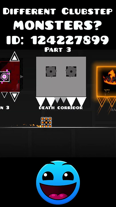 Different Clubstep Themes in Geometry Dash pt.3 | #geometrydash #gd #gaming #wow #trending