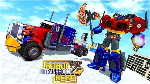 Transformers Action Robot 3d Game 2021: Robot Truck Transport Simulator - Android Gameplay
