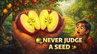 The Little Apple's seeds 🍏 |Big Moral Story | Know – Global Stories💖 screenshot 1
