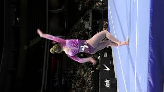 Ashlee Sullivan Slow Motion Full Screen Floor FX 2025 US Classic Gymnastics