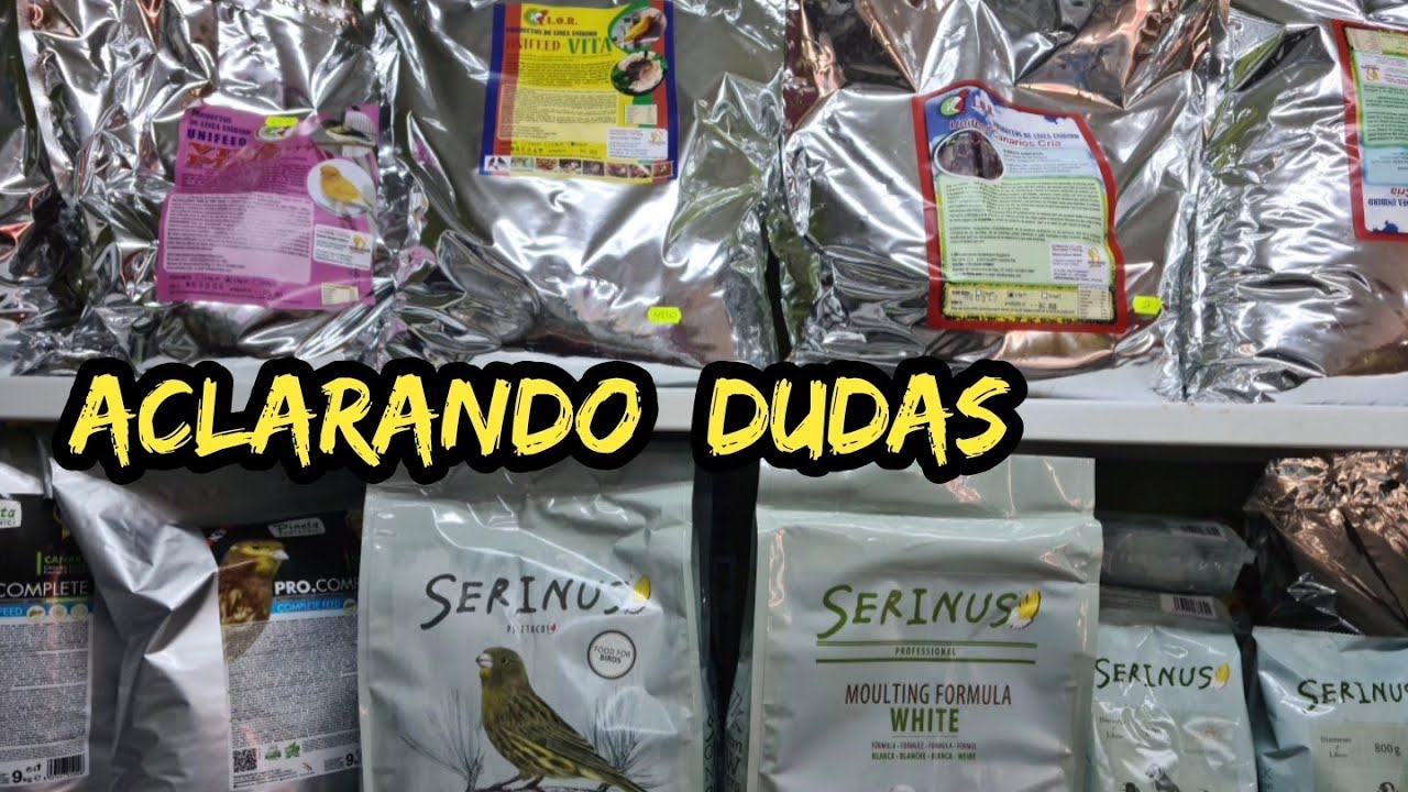 Aclaración de dudas sobre el tema de los tipos de pienso...