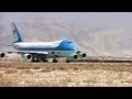 Air force one takes off in afghanistan 2006