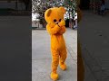 brown rang #song #teddyboy #crezyteddy #teddybear #publicreaction #dance #comedy #mdmascotstar #yoyo