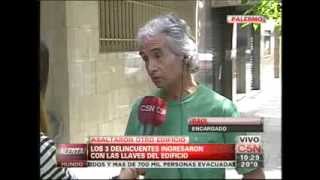 C5N - POLICIALES: ROBO A UN EDIFICIO EN PALERMO