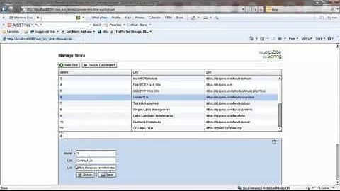 BCS Crud Demo Basic Functionality