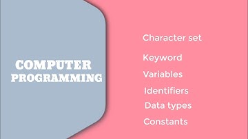 C Programming || Character set || Keywords || Identifiers || Variables || Data types || KTU