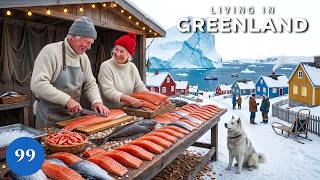 Living in Greenland | Earth's Largest Frozen Island Where Icebergs Flip and Nobody Stops Dinner | 4K