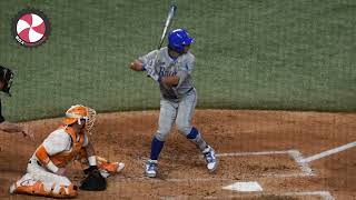 2026 MLB Draft: Roch Cholowsky swing at 0.25 speed vs. Tennessee