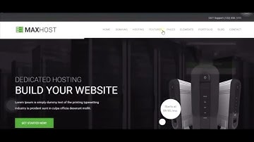 MaxHost WordPress Theme Latest Versions Video Tutorial