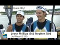 Phillips/Bird - 3rd Place K2 200 World Cup Moscow