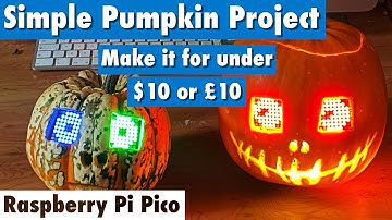8x8 LED Matrix Halloween Jack-o