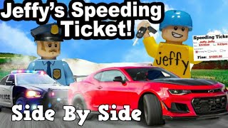 Lego SML: Jeffy's Speeding Ticket! (Side By Side)