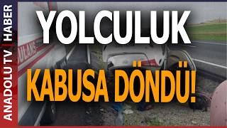 NEVŞEHİR-KAYSERİ YOLUNDA KORKUNÇ KAZA
