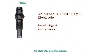 GF Signet 3-2724-00 pH Electrode