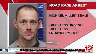 Man charged with reckless endangerment and driving in Chattanooga.