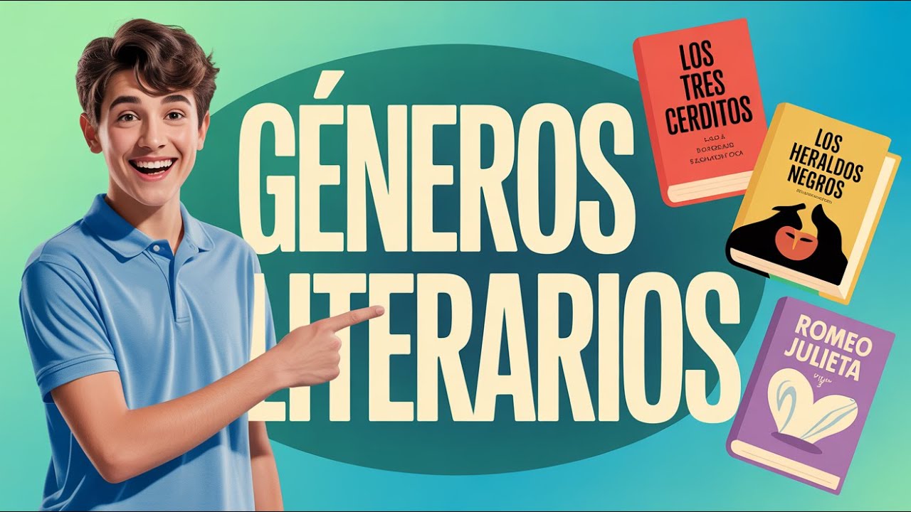 📚 Géneros Literarios Explicados con Ejemplos de Libros Famosos