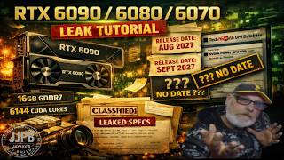 RTX 6090 / 6080 / 6070 LEAK TUTORIAL|TechPowerUp Specs Deep Dive & Hidden Release Dates!