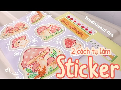 Video ???? DIY: Sticker // 2 cách tự làm sticker tại nhà đơn... - youtube