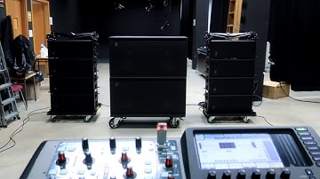 TÉCNICAS DE ENVÍO A LOS SUBGRAVES - 5. MATRIZ EN PRE EQ vs TODOS LOS SISTEMAS POR MATRICES POSTFADER