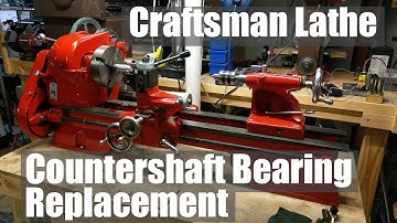 Atlas Craftsman 12" Lathe Countershaft Bearing Replacement